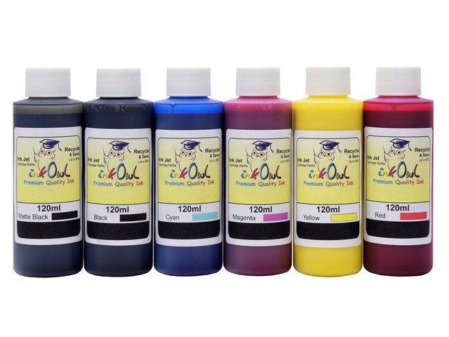 6x120ml ink to refill CANON PFI-105, PFI-106, PFI-206, PFI-304, PFI-306, PFI-704, PFI-706